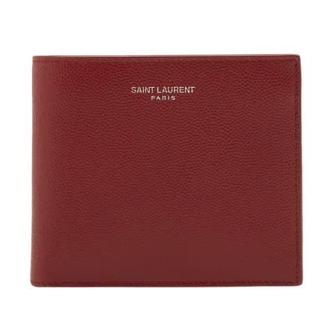 Grain Leather Billfold Wallet