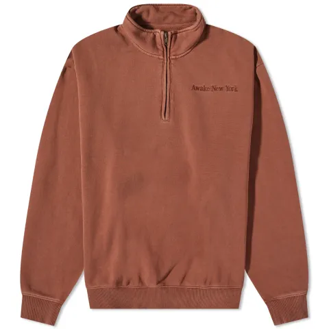 Logo Quarter Zip Sweat