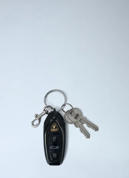 Logo Charm Keyring