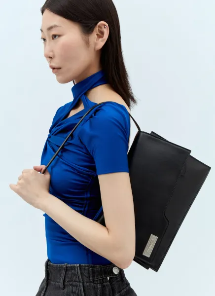 Leather Folder Shoulder Bag