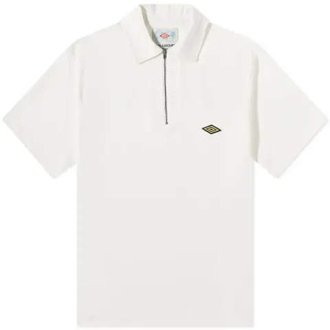 x Nigel Cabourn Half Zip Polo