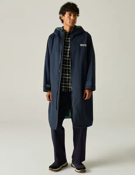 Regatta Waterproof Longline Changing Robe Navy