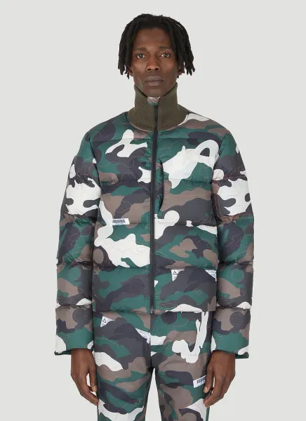 Airbag Patched Down Jacket