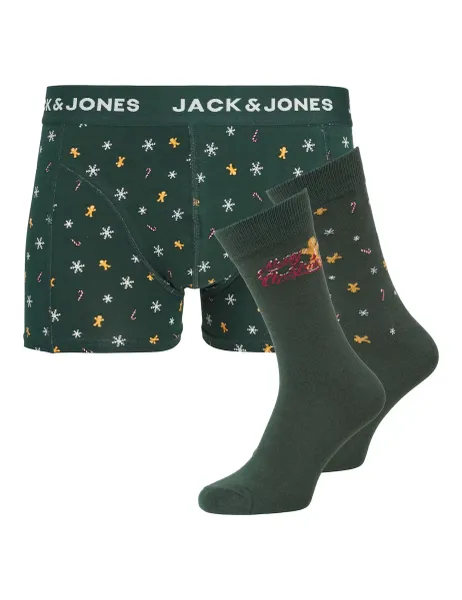 Jack & Jones Christmas Cotton Stretch Trunks