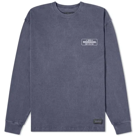 Long Sleeve Pigment Dyed T-Shirt