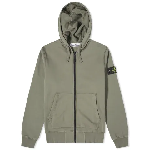 Garment Dyed Zip Hoodie