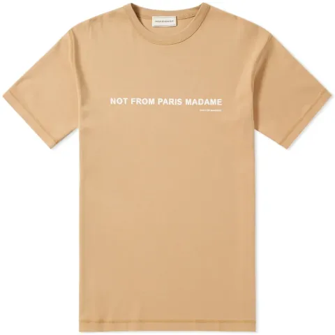 Straight Slogan Tee