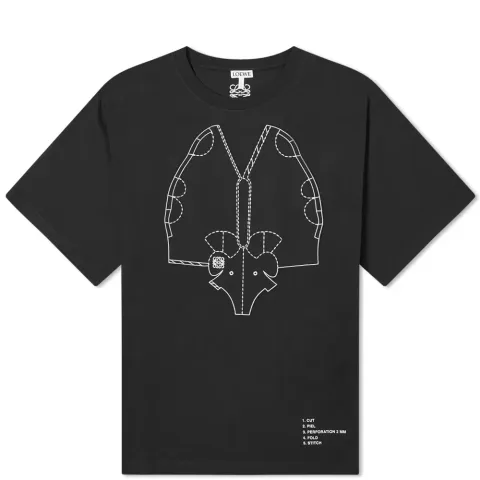 Elephant Embroidered T-Shirt