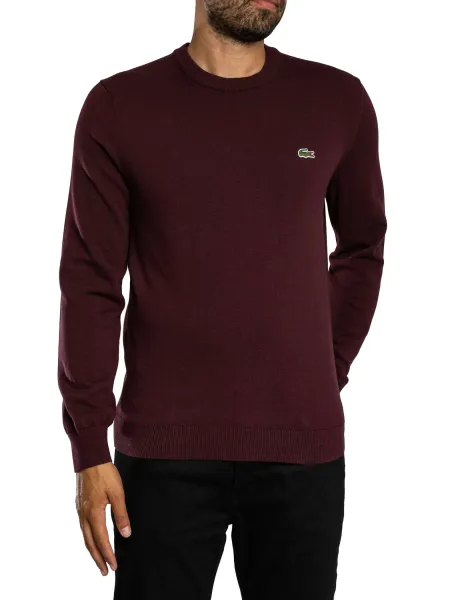 Lacoste Logo Knitted Jumper