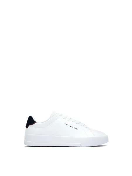 Tommy Hilfiger Court Leather Detail Trainers