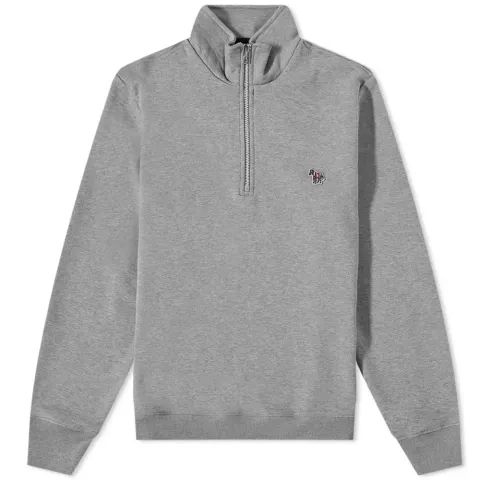 Zebra Half Zip Sweat