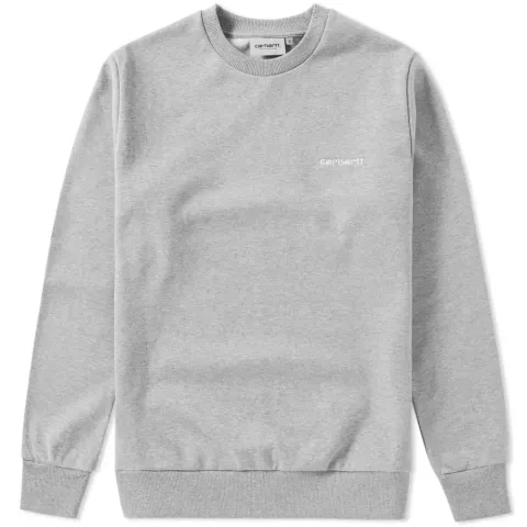 Embroidered Script Sweat