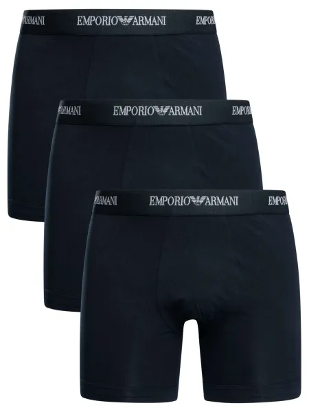 Emporio Armani 3 Pack Stretch Boxer Briefs