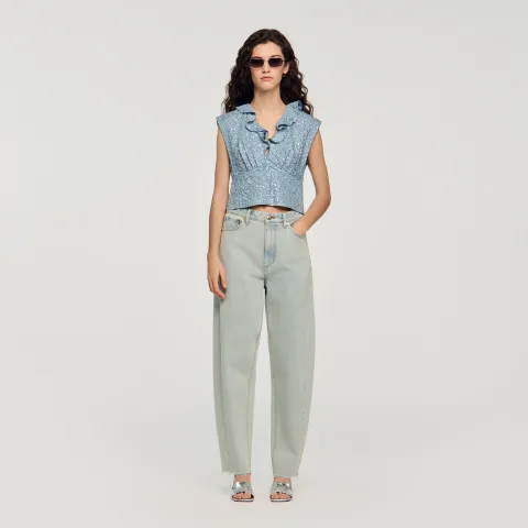 Sequin top