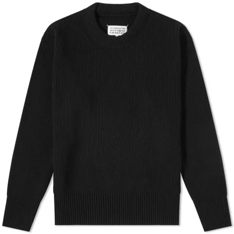 Ribbed Crew Knit