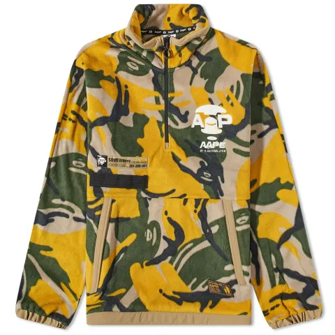AAPE Half Zip Fleece