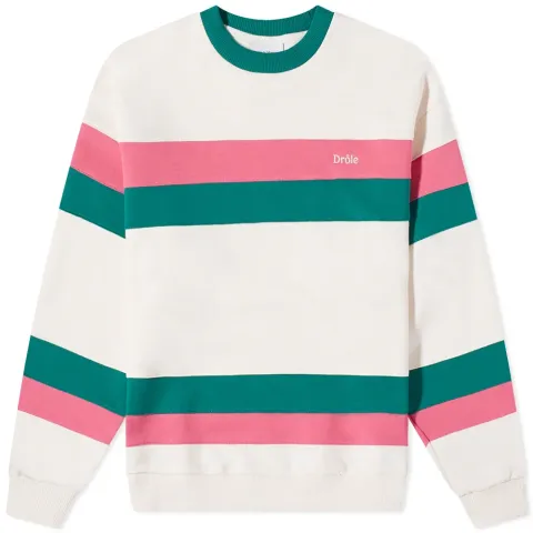 Stripe Crew Sweat