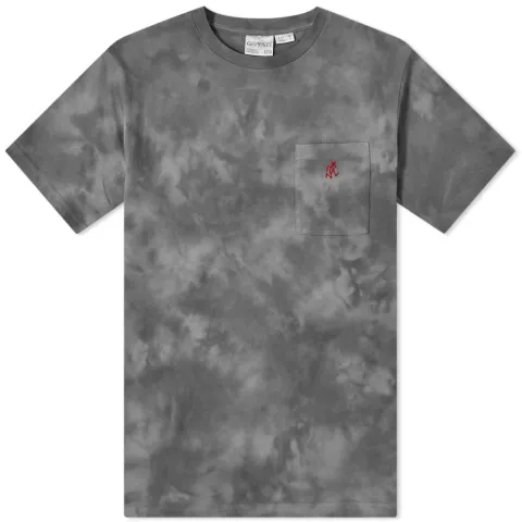 One Point Tie Dye Pocket T-Shirt