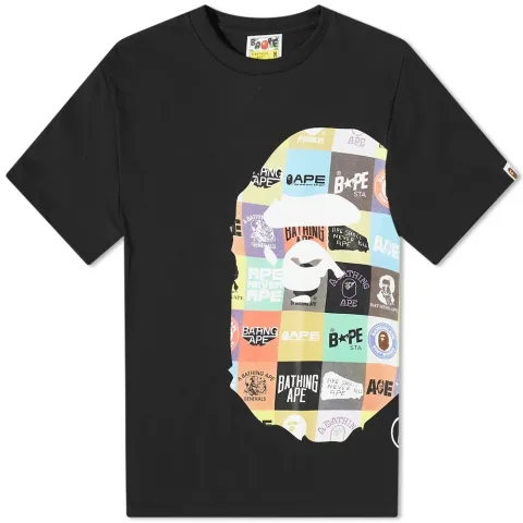 BAPE Classic Logo Side Big Ape Head T-Shirt