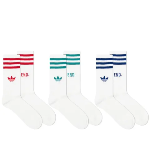 END. x Adidas 'Three Bridges' Sock - 3 Pack
