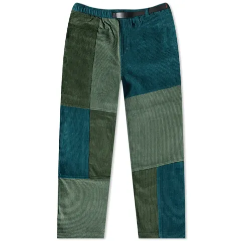 Cord Patchwork Pants