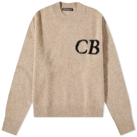 Intarsia Crew Knit