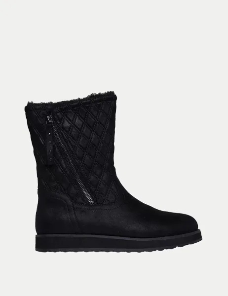 Skechers Keepsakes Flat Boots Black