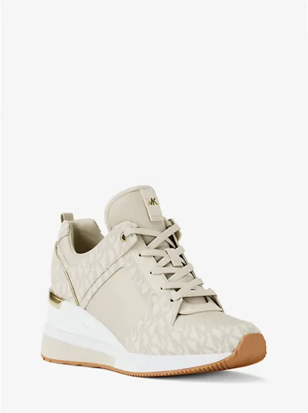 Michael Kors Georgie Signature Logo Trainer