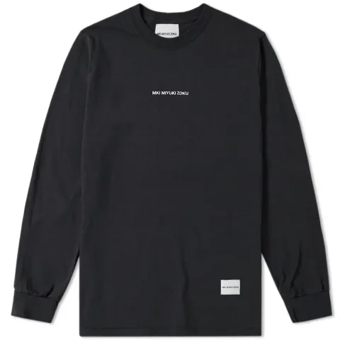 Long Sleeve Embroidered Logo Tee