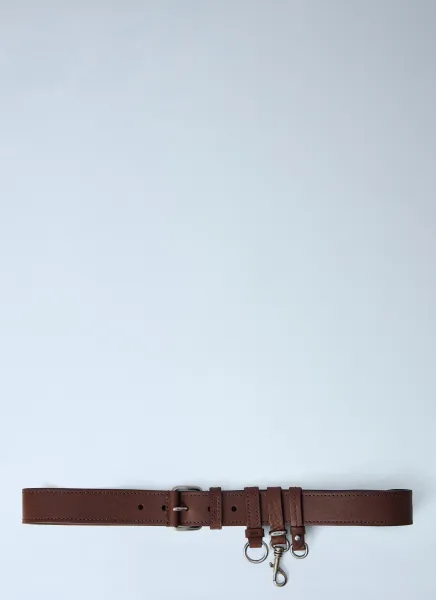 Tobacco Leather Belt