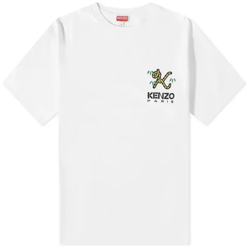 Kenzo Oversized Tiger K Logo T-Shirt