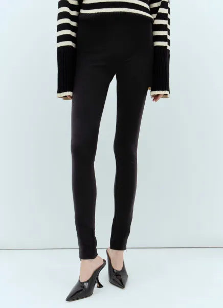 Zip Cuff Leggings