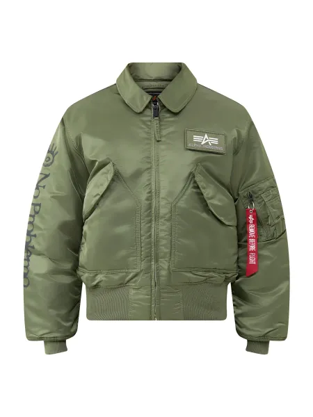 NoProblemo NP X Alpha Industries Ancient Findings Jacket - Iron
