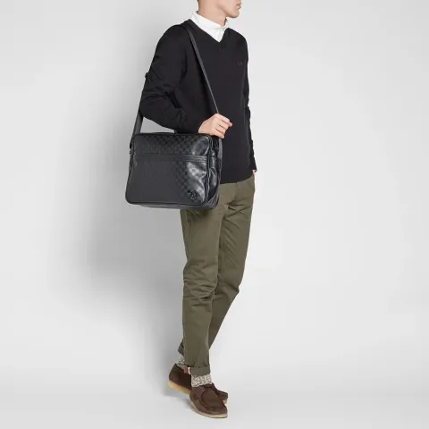 Fred Perry Checkerboard Shoulder Bag