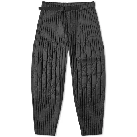 Padded Pleats Pants