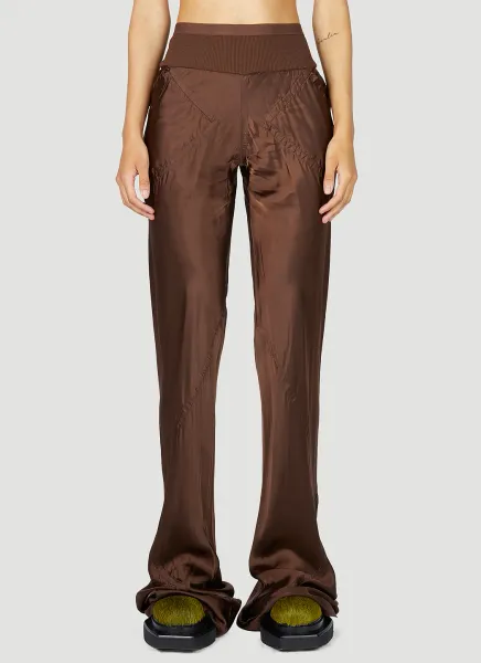Bias Cut Satin Pants