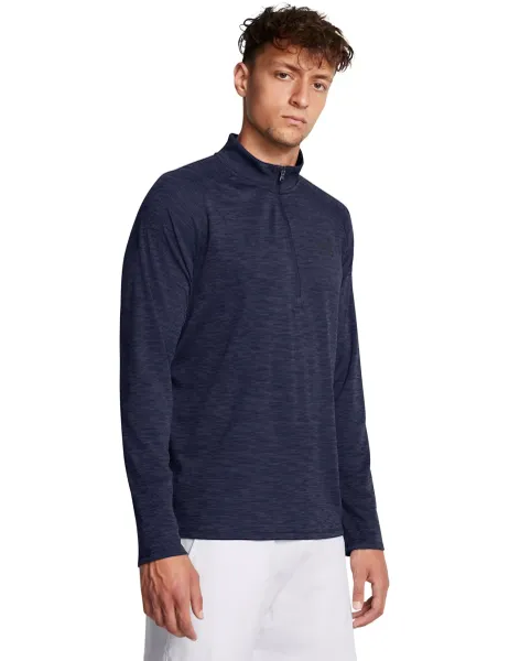 Qualifier Half Zip Long Sleeve Top Navy