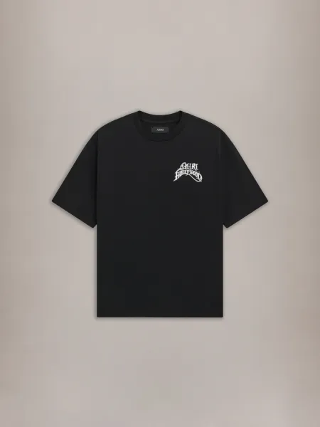 HOLLYWOOD LIGHTWEIGHT JERSEY SKATE TEE - Black