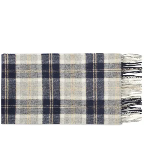x Johnstons Check Scarf