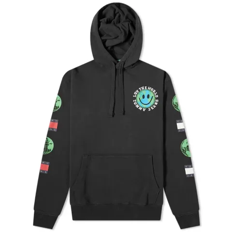 Tj Us Luv The World Hoodie