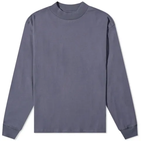 Long Sleeve Mock Neck T-Shirt