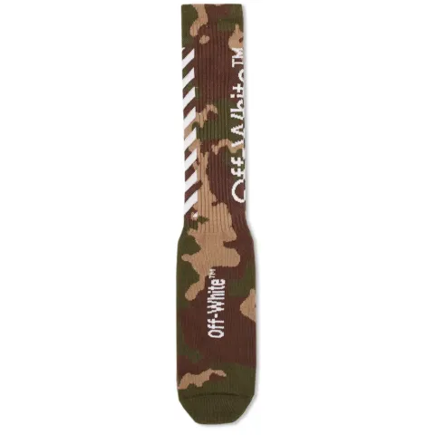 Diagonal Camo Socks