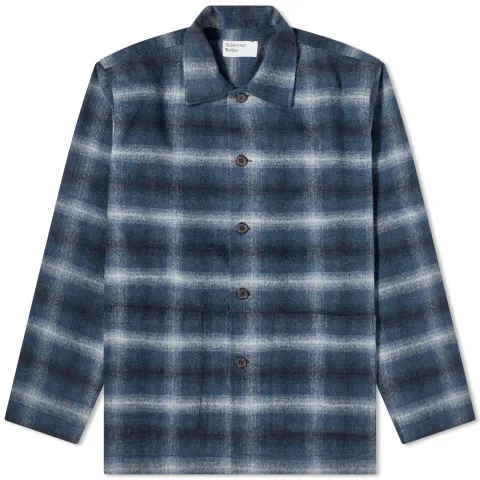 Wool Flannel Easy Overshirt
