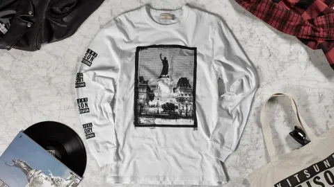 Maison Kitsuné Long Sleeve 18 Tee