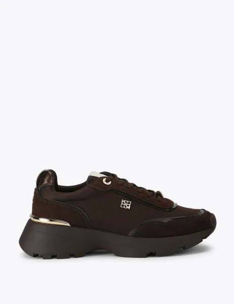 Kurt Geiger Lemi Trainers Brown