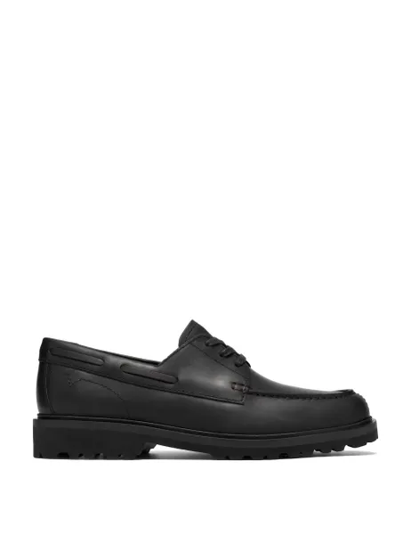 Clarks Berwick Boat Black Black