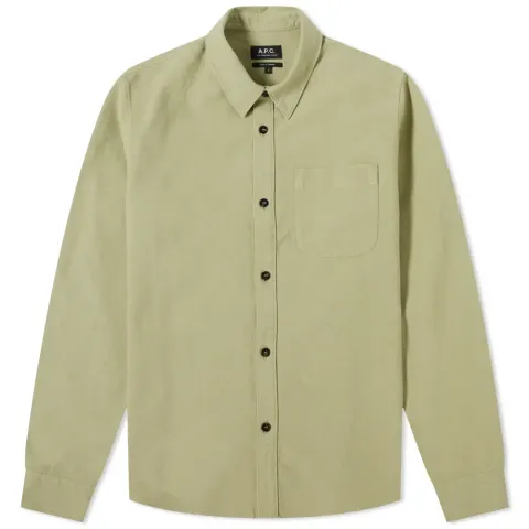 A.P.C. Trek Cotton Linen Overshirt