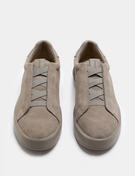 Autograph Performance Suede Trainers Light Brown