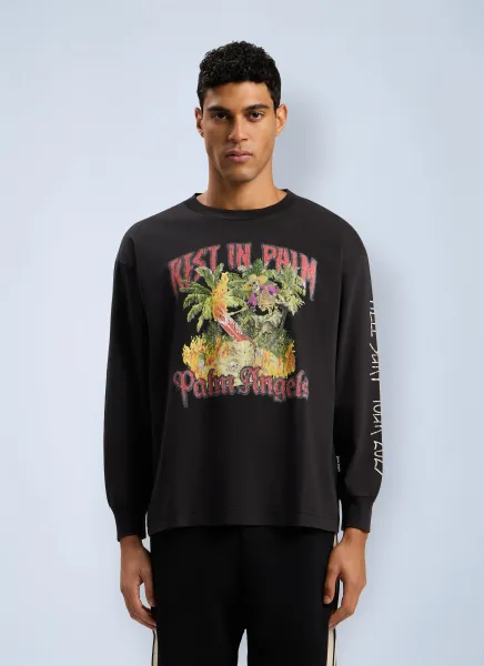 Rest In Palm Long Sleeve T-Shirt