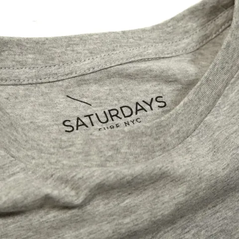 Saturdays Sans Type Stack Tee